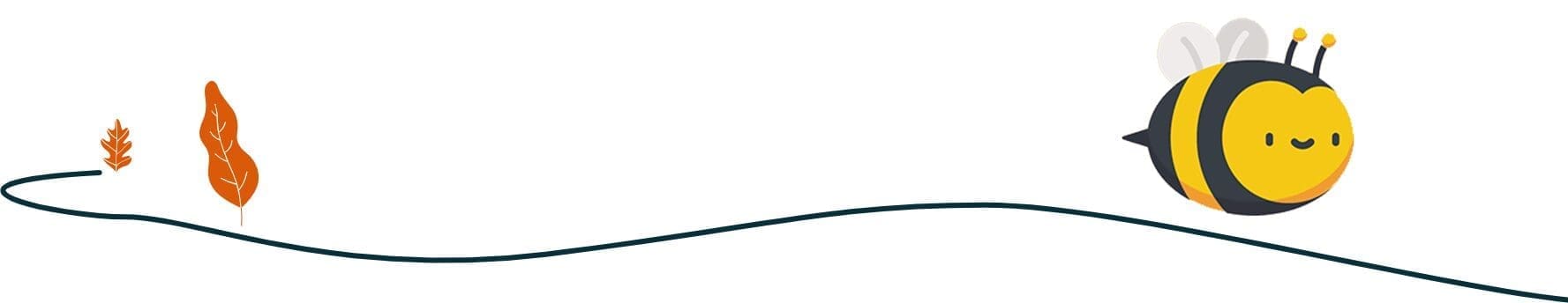 A simple, curved black line on a white background.