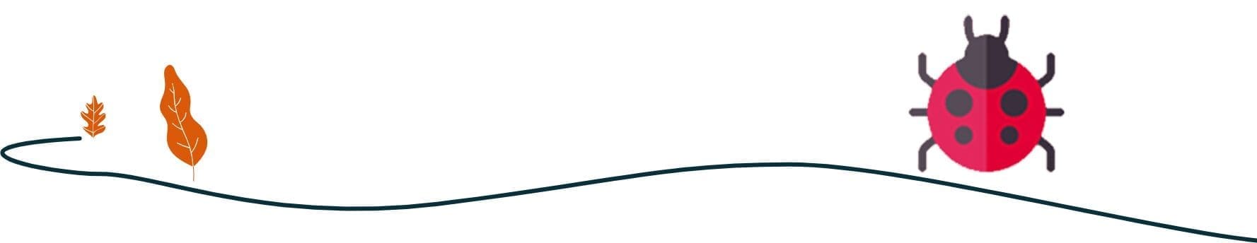 A single curved dark line on a white background.